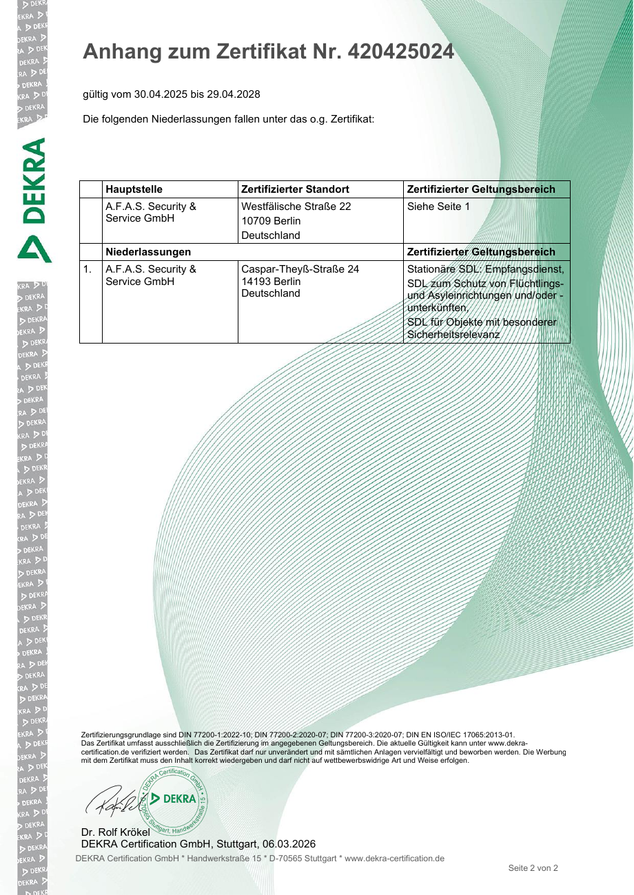 DIN 77200, Originaldokument, Seite 2 von 2