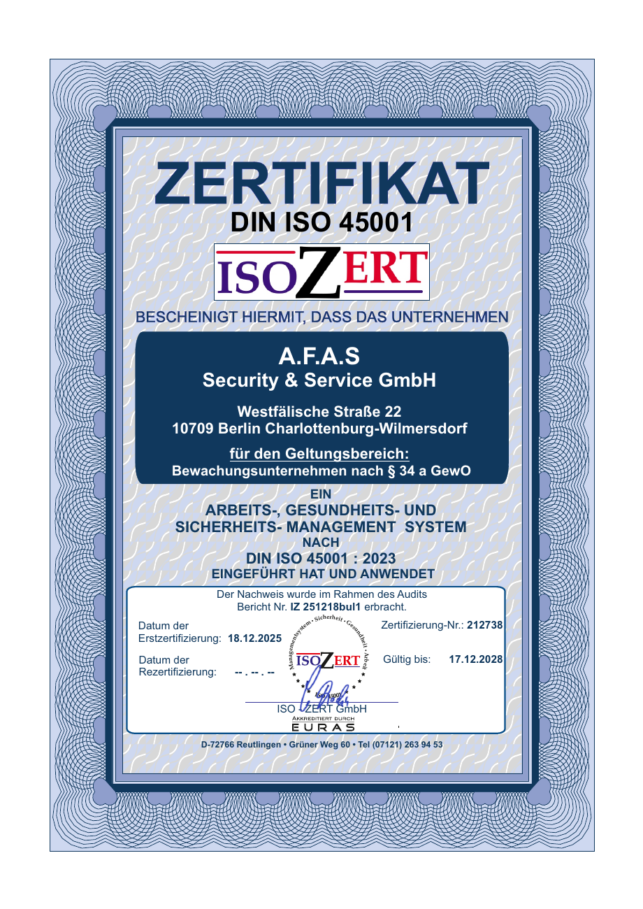 DIN ISO 45001:2023, Originaldokument, Seite 1 von 1